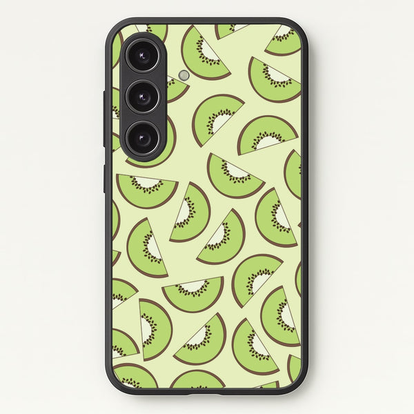 Kiwi Patterns - Summer  - Summer Phone Case for Galaxy S24