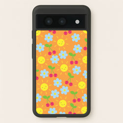 Vibey Pattern - Summer  - Summer Phone Case for Google Pixel 8a