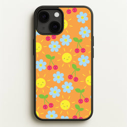 Vibey Pattern - Summer  - Summer Phone Case for iPhone 13 Mini