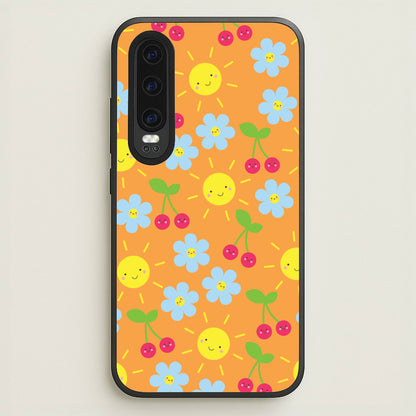 Vibey Pattern - Summer  - Summer Phone Case for Huawei P30