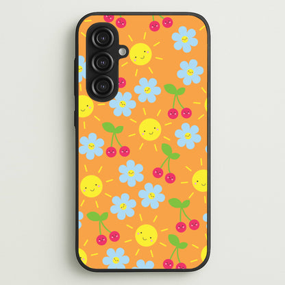 Vibey Pattern - Summer  - Summer Phone Case for Galaxy S23FE