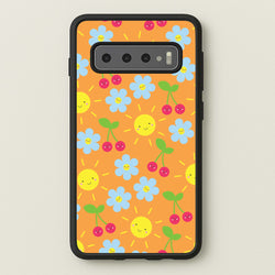 Vibey Pattern - Summer  - Summer Phone Case for Galaxy S10