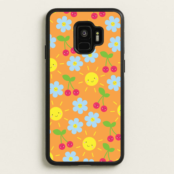 Vibey Pattern - Summer  - Summer Phone Case for Galaxy S9