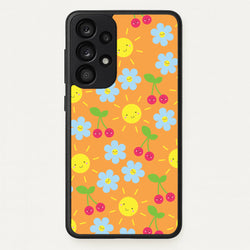 Vibey Pattern - Summer  - Summer Phone Case for Galaxy A53