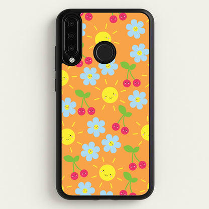 Vibey Pattern - Summer  - Summer Phone Case for Huawei P30 Lite