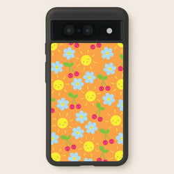 Vibey Pattern - Summer  - Summer Phone Case for Google Pixel 8