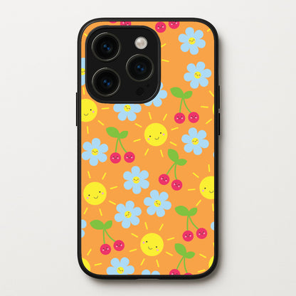 Vibey Pattern - Summer  - Summer Phone Case for iPhone 15 Pro Max