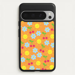 Vibey Pattern - Summer  - Summer Phone Case for Google Pixel 9 Pro XL