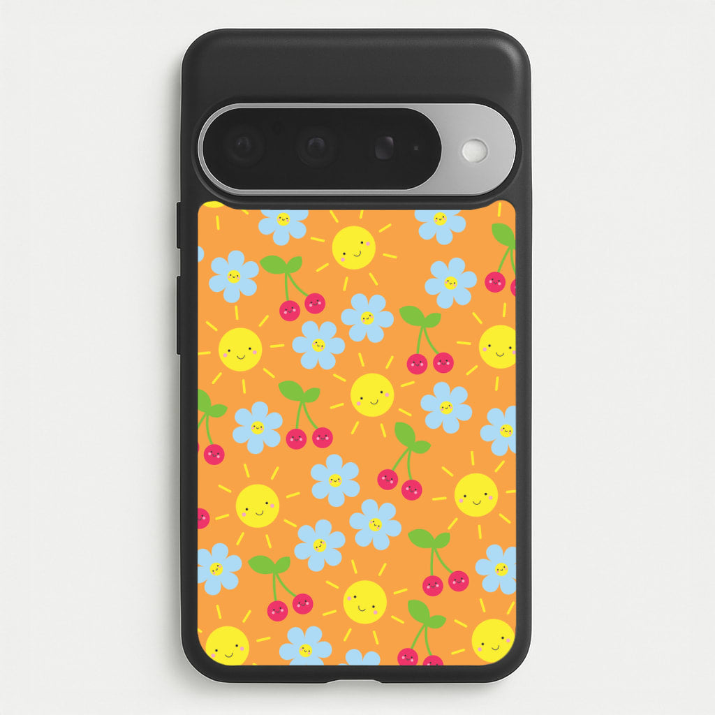 Vibey Pattern - Summer Phone Case for Google Pixel 10 Pro XL