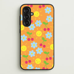 Vibey Pattern - Summer  - Summer Phone Case for Galaxy A16