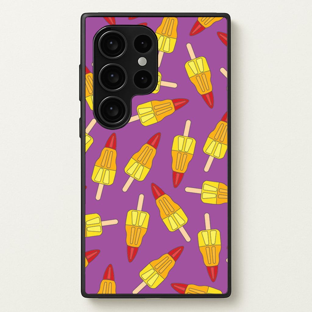 Rockets - Ice Cream Patterns  - Summer Phone Case for Galaxy S24 Ultra