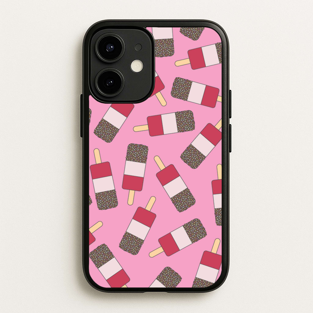 Fab - Ice Cream Patterns  - Summer Phone Case for iPhone 12 / 12 Pro
