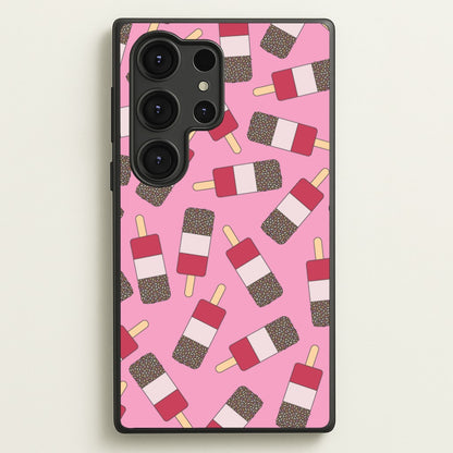 Fab - Ice Cream Patterns  - Summer Phone Case for Galaxy S25 Ultra