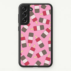 Fab - Ice Cream Patterns  - Summer Phone Case for Galaxy S21 Plus