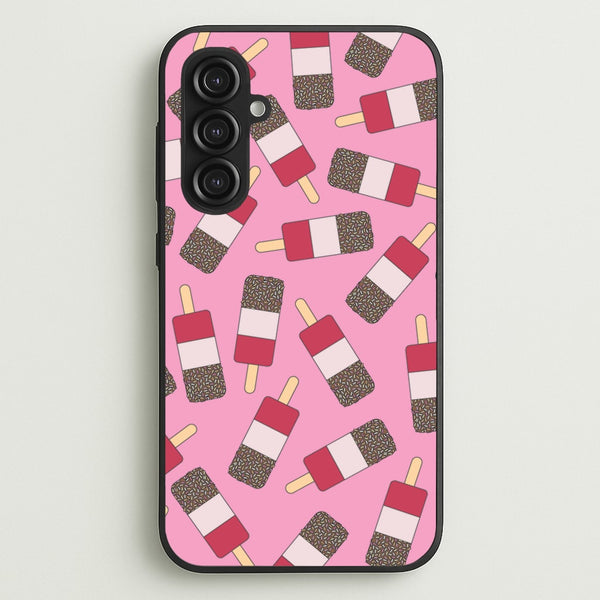 Fab - Ice Cream Patterns  - Summer Phone Case for Galaxy S23FE