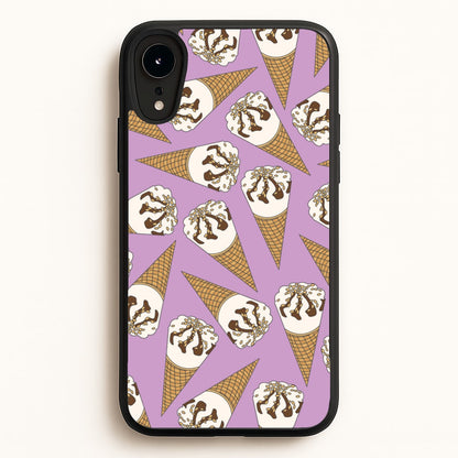 Netto - Ice Cream Patterns  - Summer Phone Case for iPhone XR