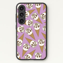 Netto - Ice Cream Patterns  - Summer Phone Case for Galaxy S25 Plus