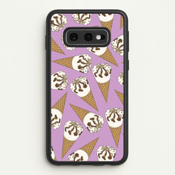 Netto - Ice Cream Patterns  - Summer Phone Case for Galaxy S10e