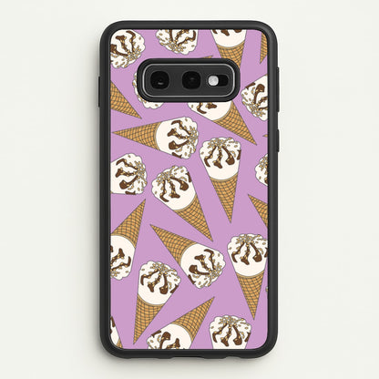 Netto - Ice Cream Patterns  - Summer Phone Case for Galaxy S10e