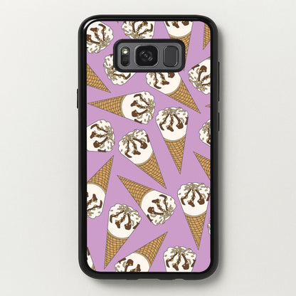 Netto - Ice Cream Patterns  - Summer Phone Case for Galaxy S8