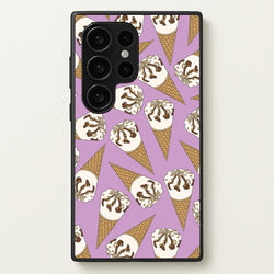 Netto - Ice Cream Patterns  - Summer Phone Case for Galaxy S24 Ultra