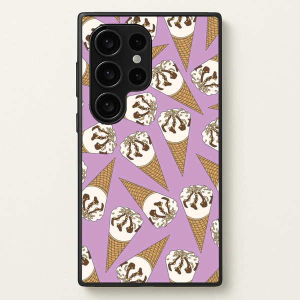 Netto - Ice Cream Patterns  - Summer Phone Case for Galaxy S24 Ultra