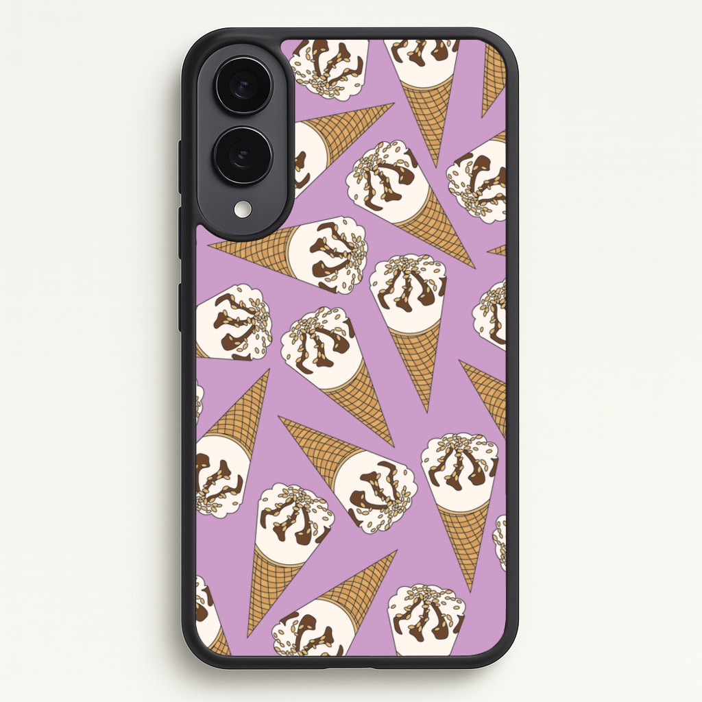 Netto - Ice Cream Patterns  - Summer Phone Case for Galaxy S25 Edge