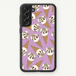 Netto - Ice Cream Patterns  - Summer Phone Case for Galaxy S21FE