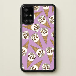 Netto - Ice Cream Patterns  - Summer Phone Case for Galaxy A71