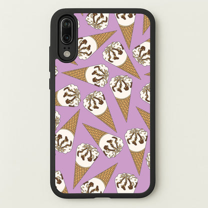 Netto - Ice Cream Patterns  - Summer Phone Case for Huawei P20