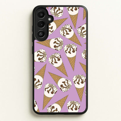 Netto - Ice Cream Patterns  - Summer Phone Case for Galaxy A36