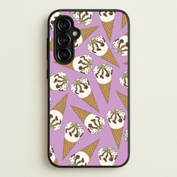 Netto - Ice Cream Patterns  - Summer Phone Case for Galaxy A54