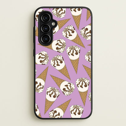 Netto - Ice Cream Patterns  - Summer Phone Case for Galaxy A54
