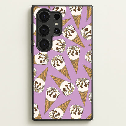 Netto - Ice Cream Patterns  - Summer Phone Case for Galaxy S25 Ultra