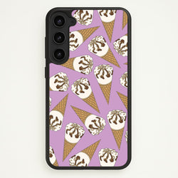 Netto - Ice Cream Patterns  - Summer Phone Case for Galaxy S23