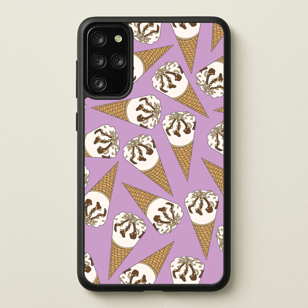 Netto - Ice Cream Patterns  - Summer Phone Case for Galaxy S20 Plus