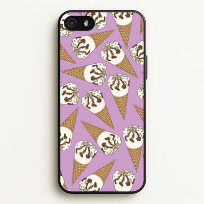 Netto - Ice Cream Patterns  - Summer Phone Case for iPhone 5 / 5s / SE 2016