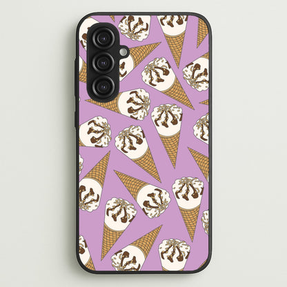 Netto - Ice Cream Patterns  - Summer Phone Case for Galaxy S23FE