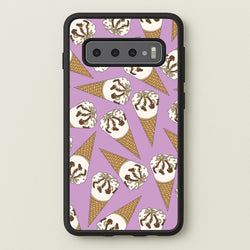 Netto - Ice Cream Patterns  - Summer Phone Case for Galaxy S10