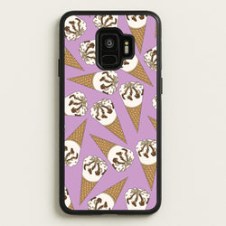 Netto - Ice Cream Patterns  - Summer Phone Case for Galaxy S9