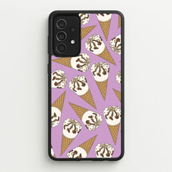 Netto - Ice Cream Patterns  - Summer Phone Case for Galaxy A52 / A52s