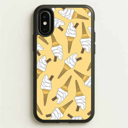 99s - Ice Cream Patterns  - Summer Phone Case for iPhone X / XS