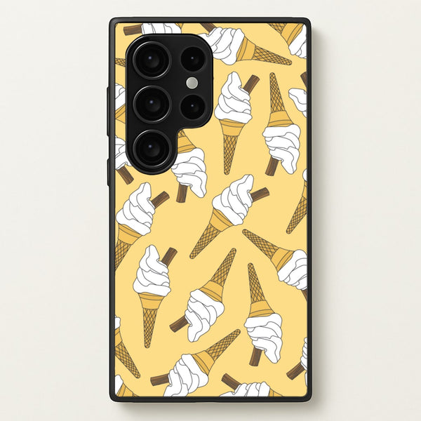 99s - Ice Cream Patterns  - Summer Phone Case for Galaxy S24 Ultra
