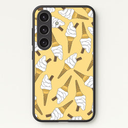 99s - Ice Cream Patterns  - Summer Phone Case for Galaxy S24 Plus