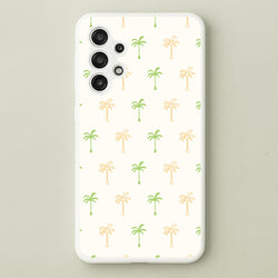 Green And Yellow Palms Pattern  - Summer Phone Case for Galaxy A13