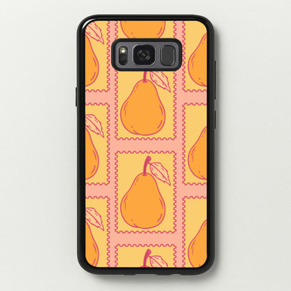Pear Stamps Pattern  - Summer Phone Case for Galaxy S8 Plus