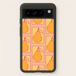Pear Stamps Pattern  - Summer Phone Case for Google Pixel 8 Pro