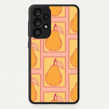 Pear Stamps Pattern  - Summer Phone Case for Galaxy A33