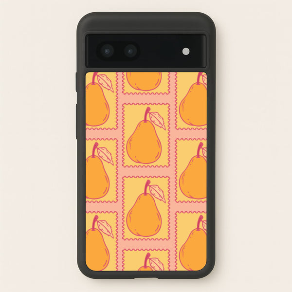 Pear Stamps Pattern  - Summer Phone Case for Google Pixel 7a