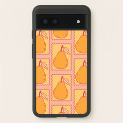 Pear Stamps Pattern  - Summer Phone Case for Google Pixel 6a